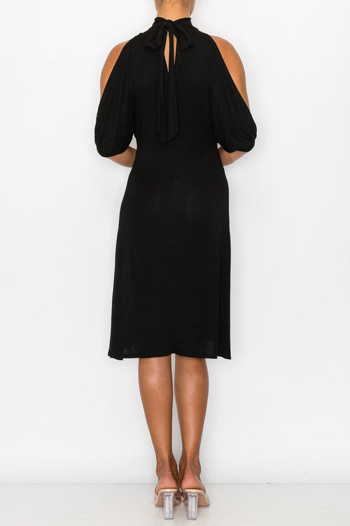 Celeste Open Shoulder Dress