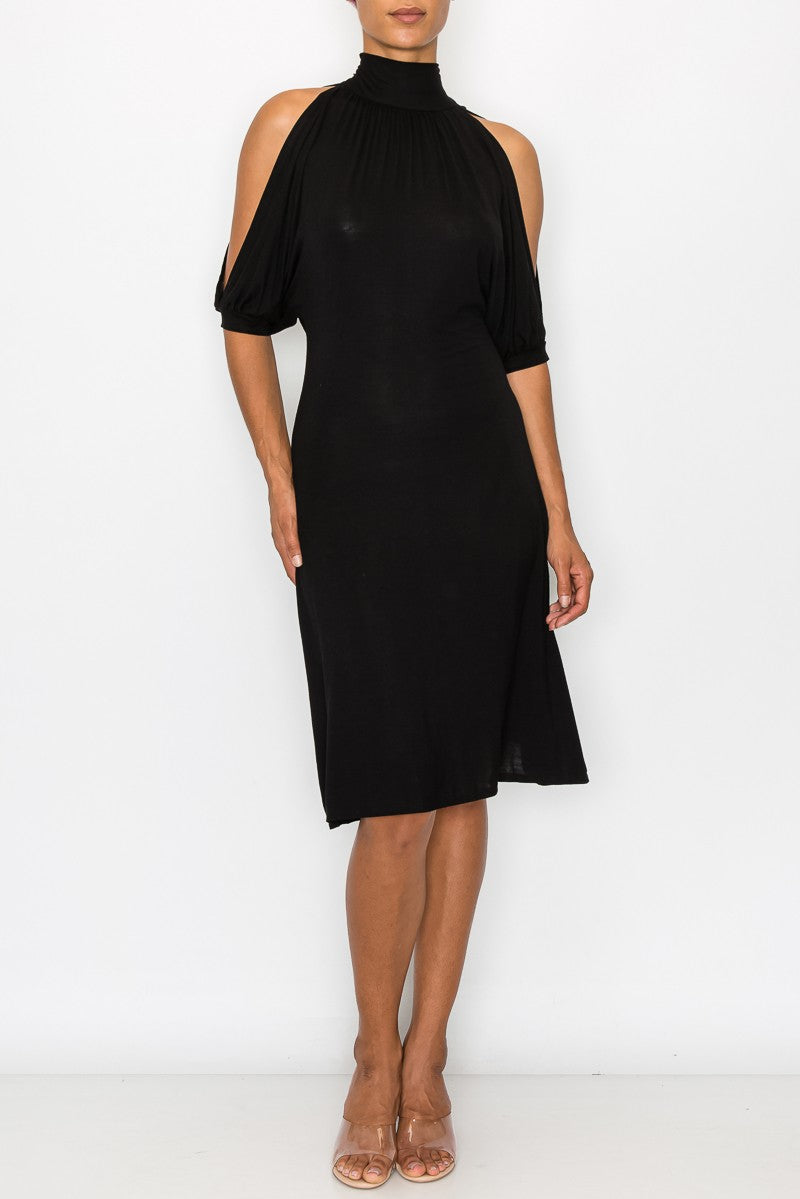 Celeste Open Shoulder Dress