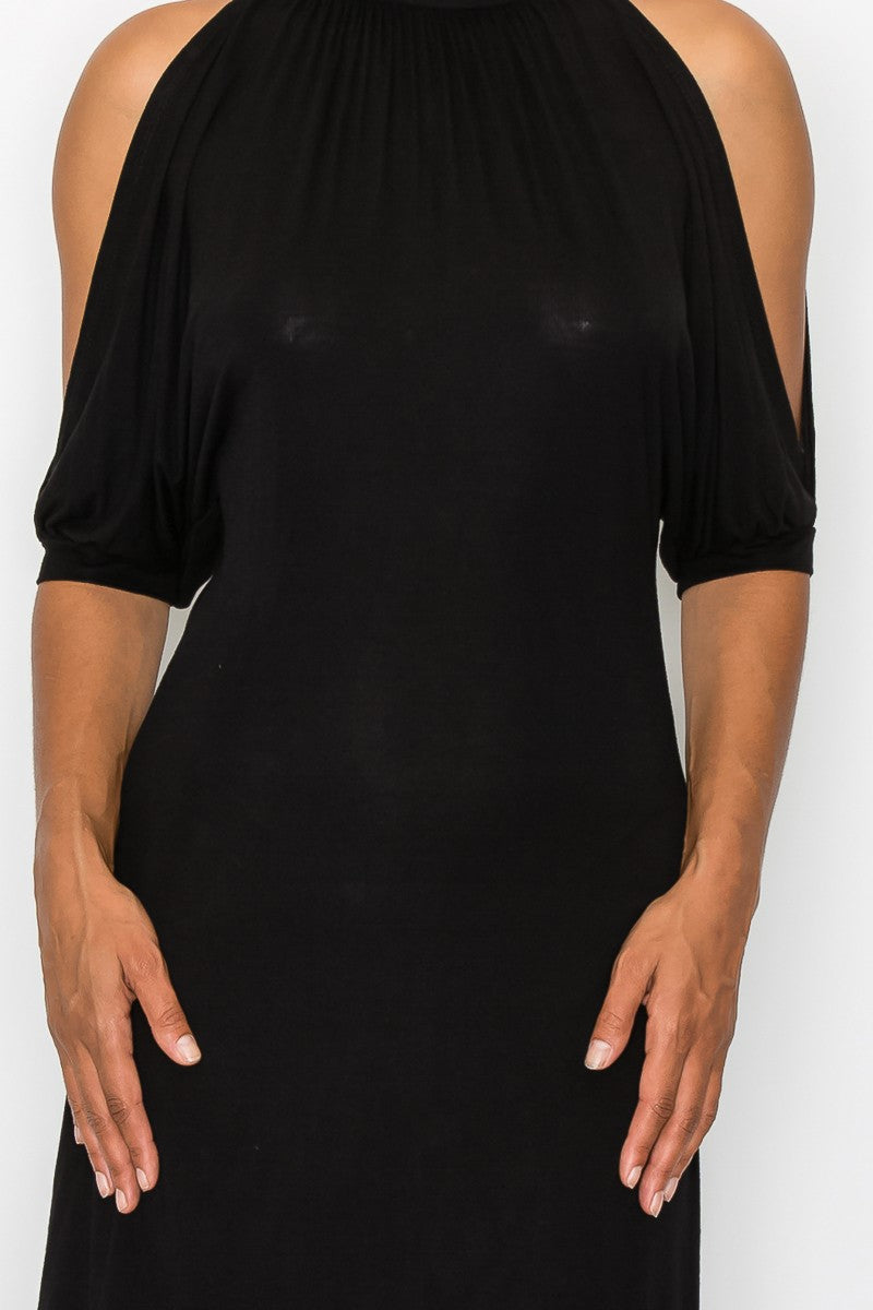 Celeste Open Shoulder Dress