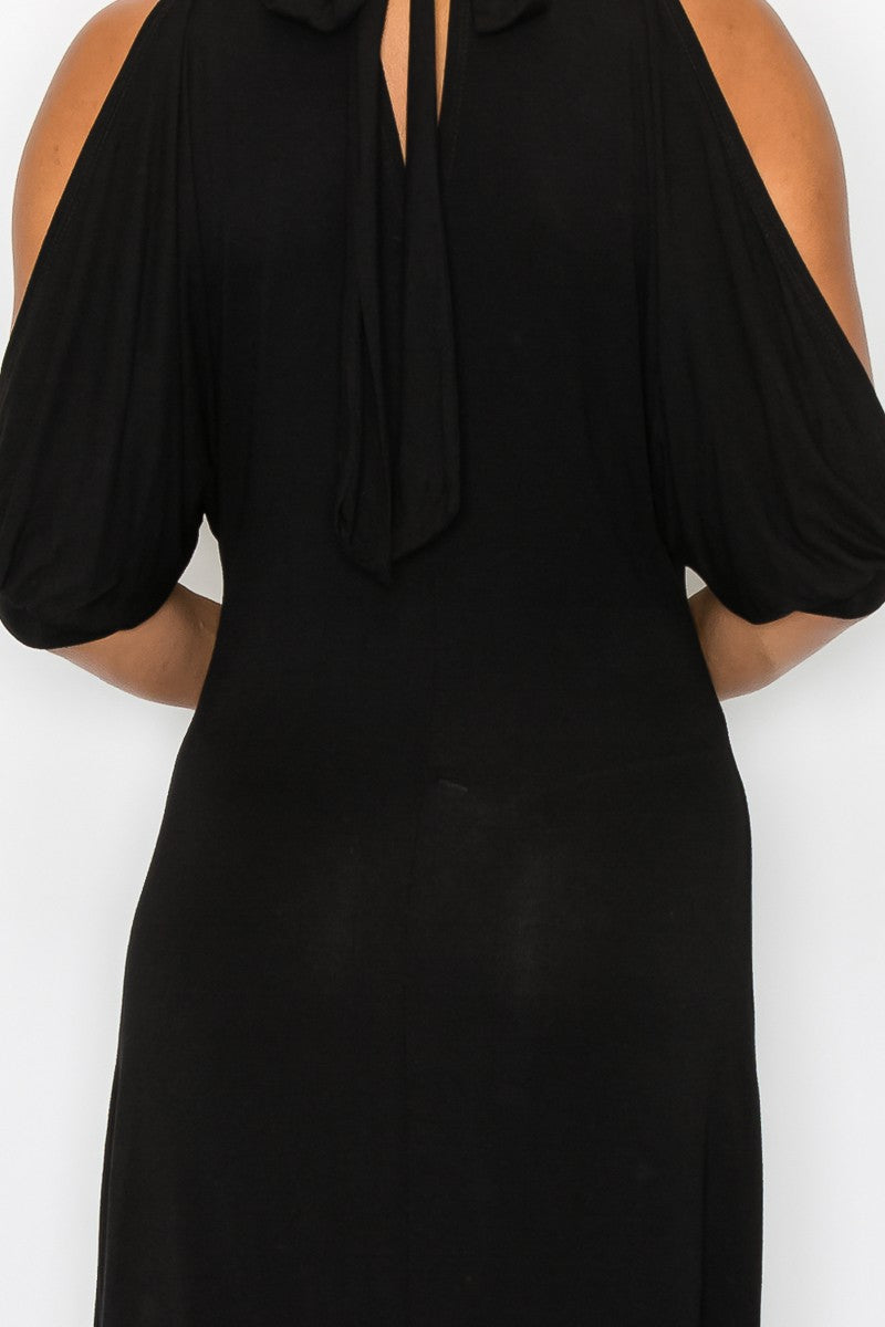 Celeste Open Shoulder Dress