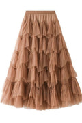 Romance Tulle Midi Skirt