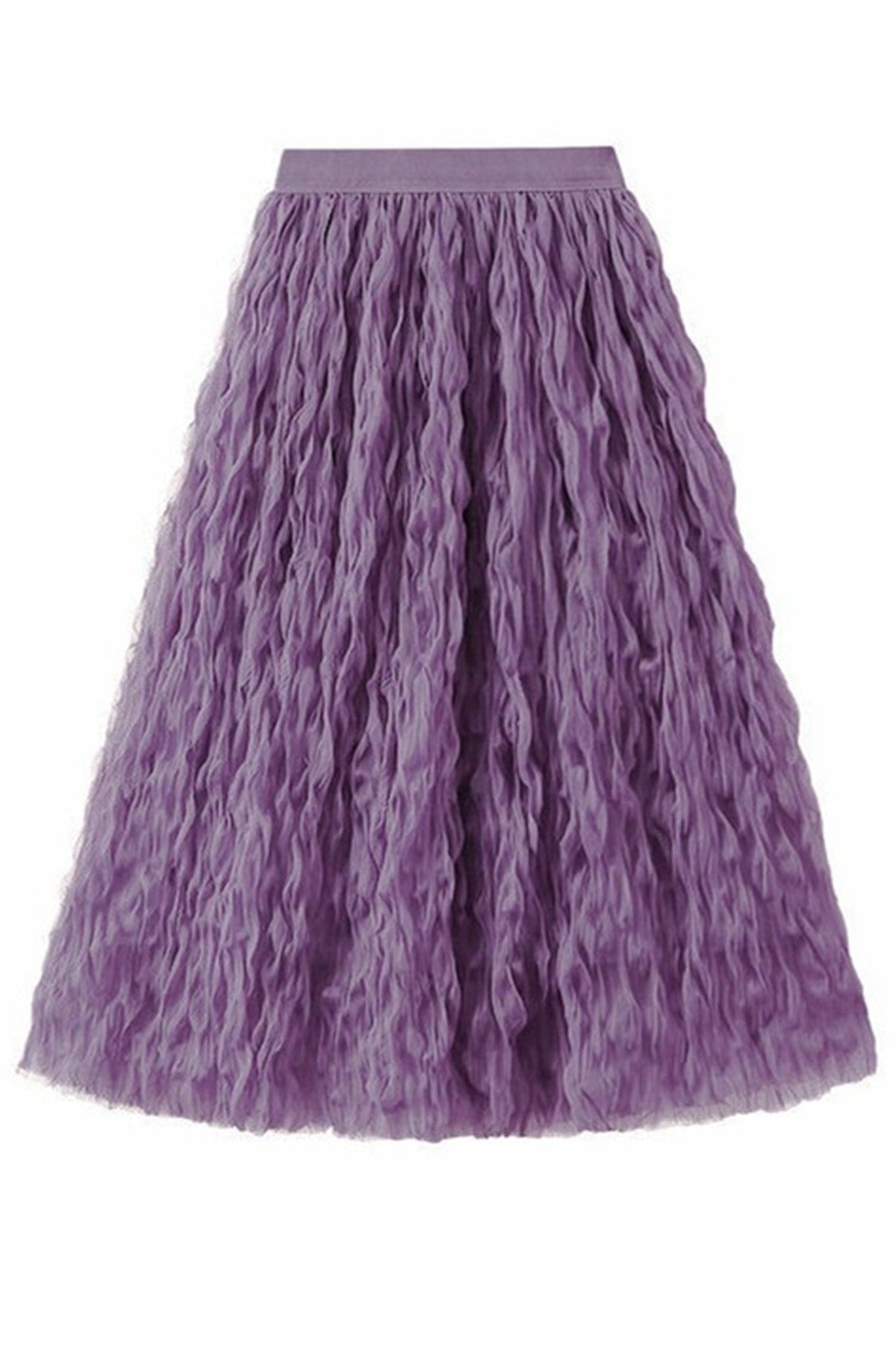 Mesh Midi Skirt