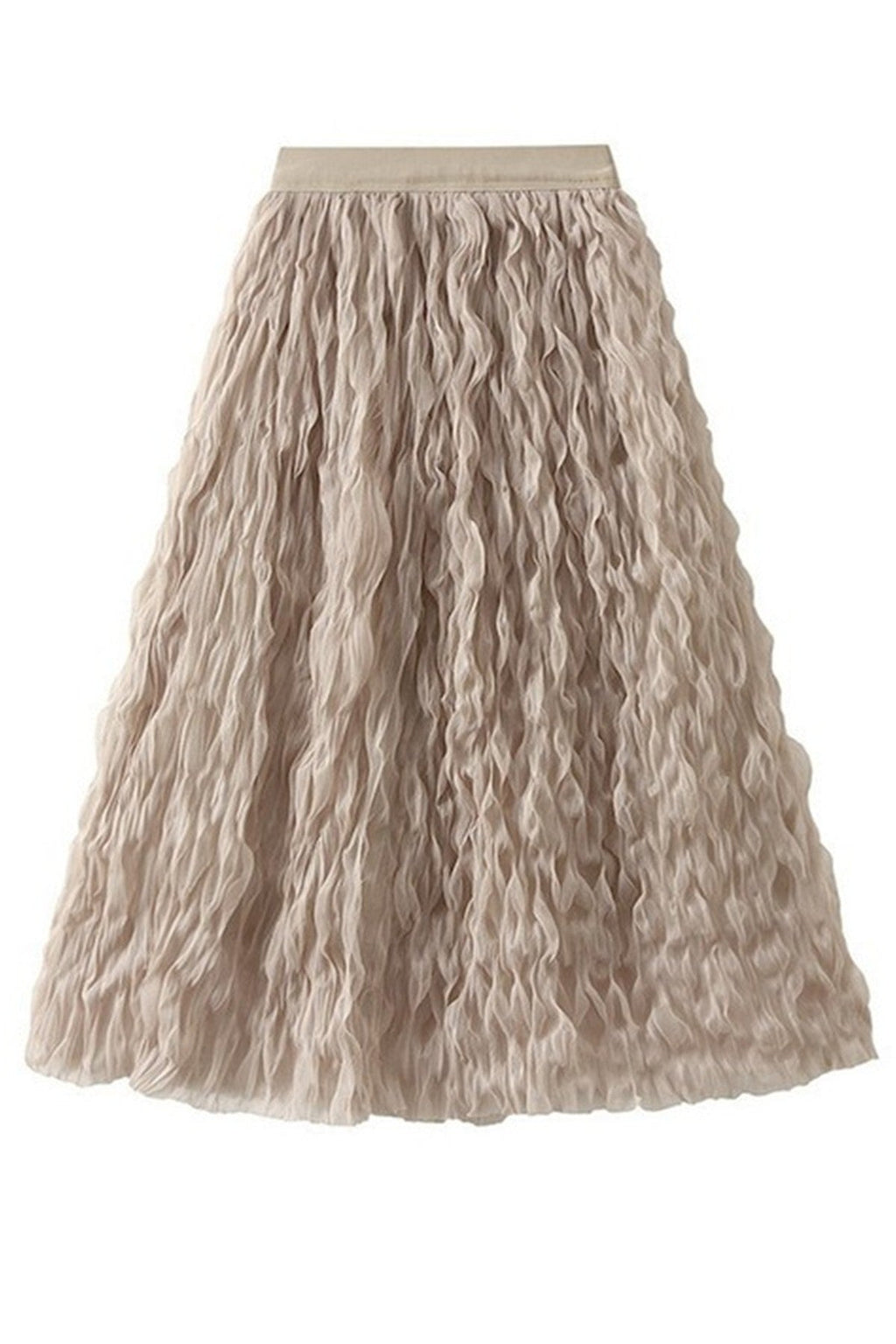Mesh Midi Skirt