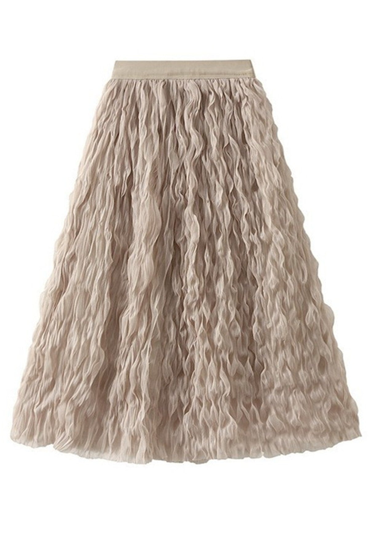 Mesh Midi Skirt