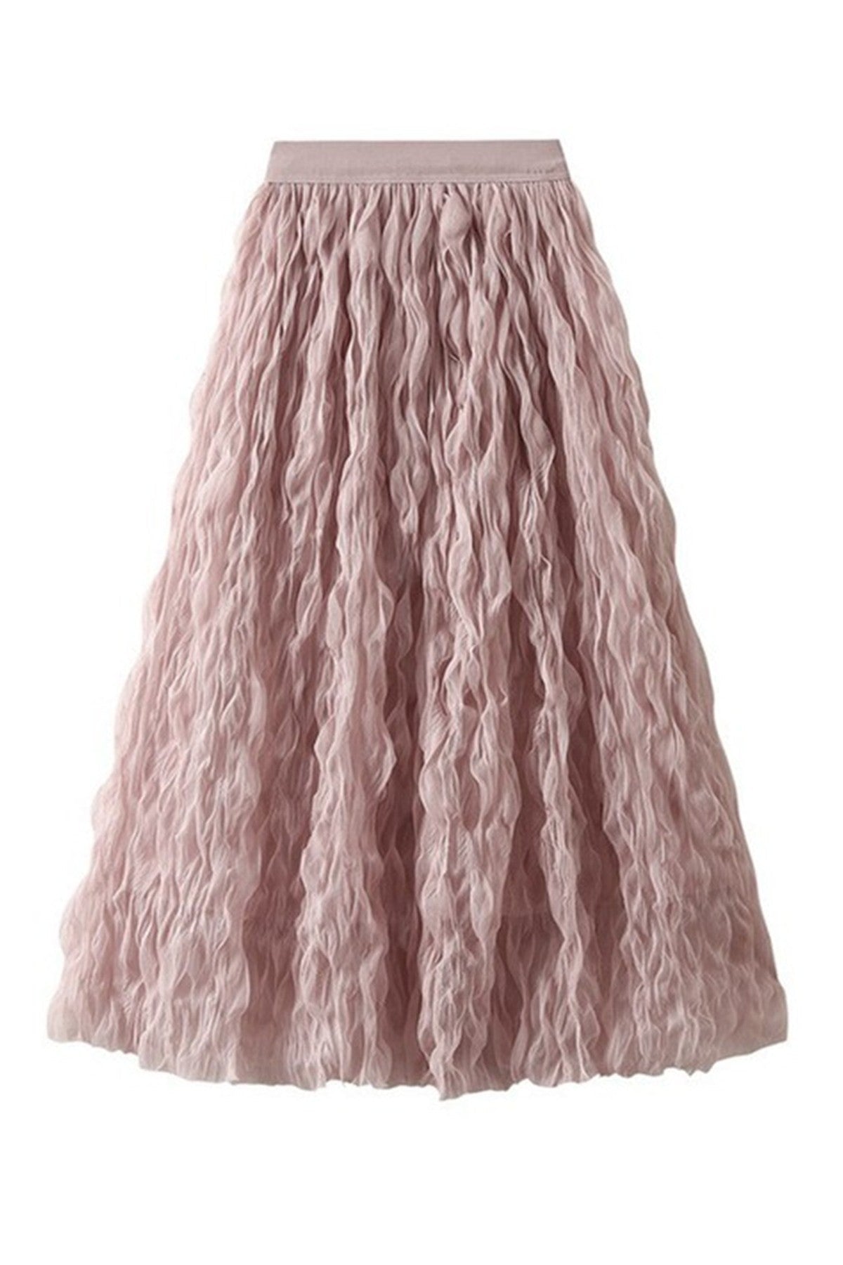 Mesh Midi Skirt