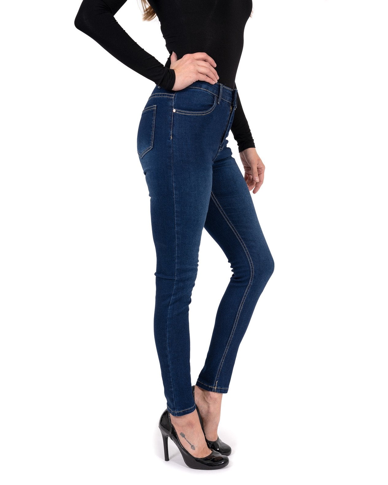 High Rise Skinny Jeans