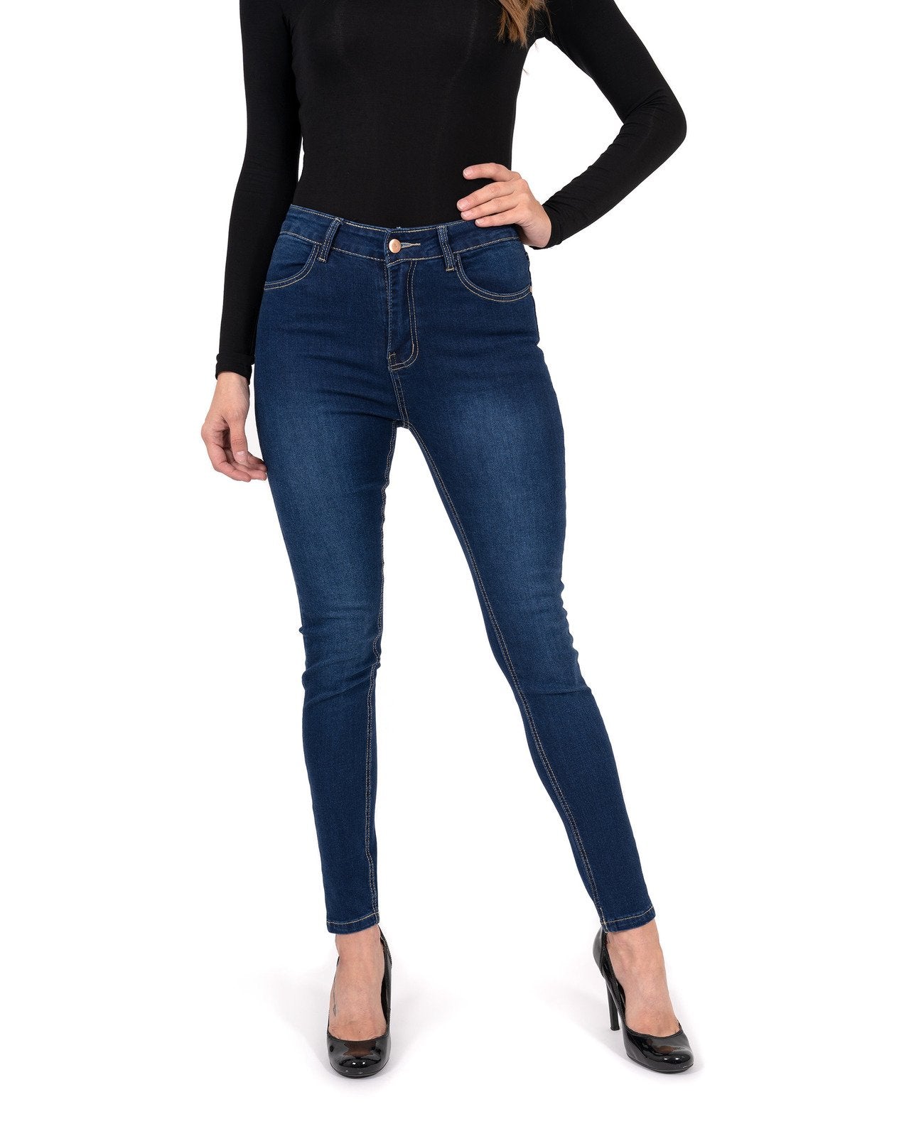 High Rise Skinny Jeans