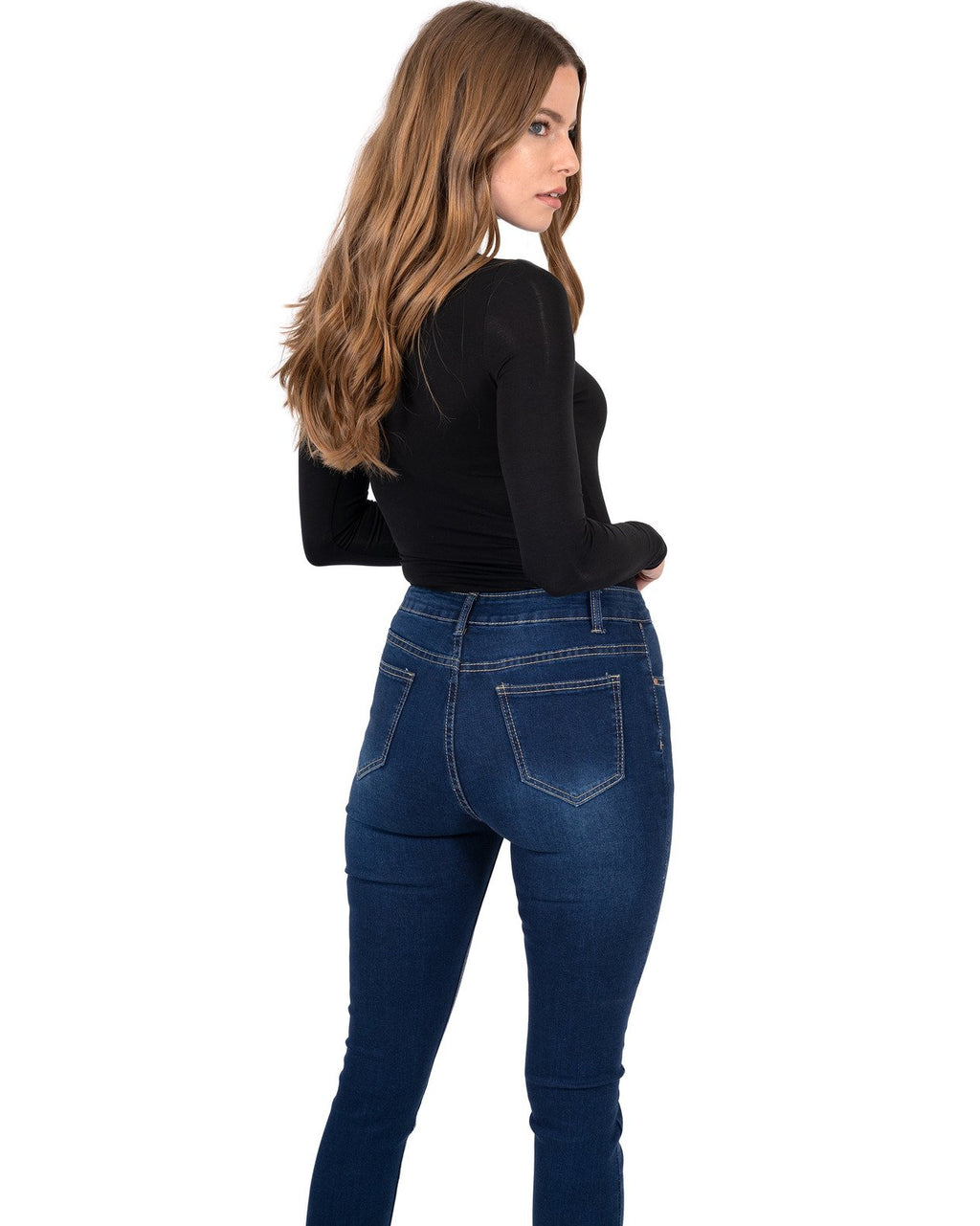 High Rise Skinny Jeans