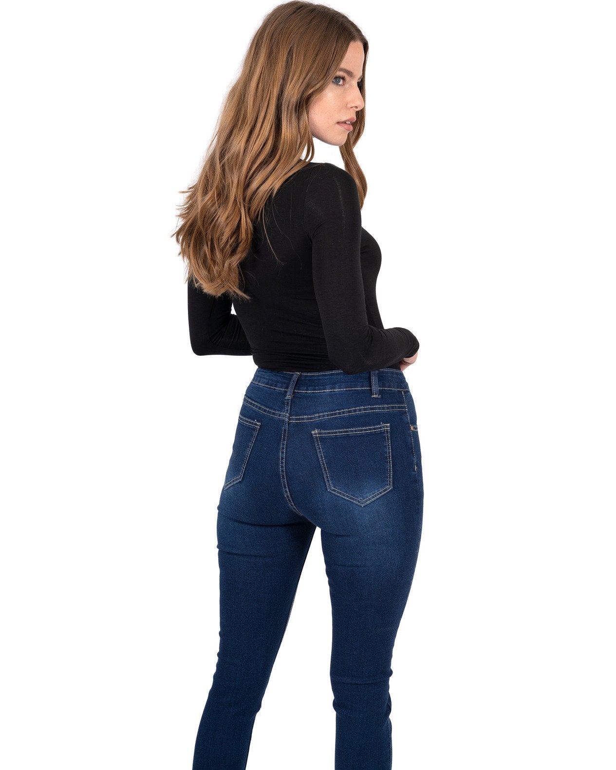 High Rise Skinny Jeans
